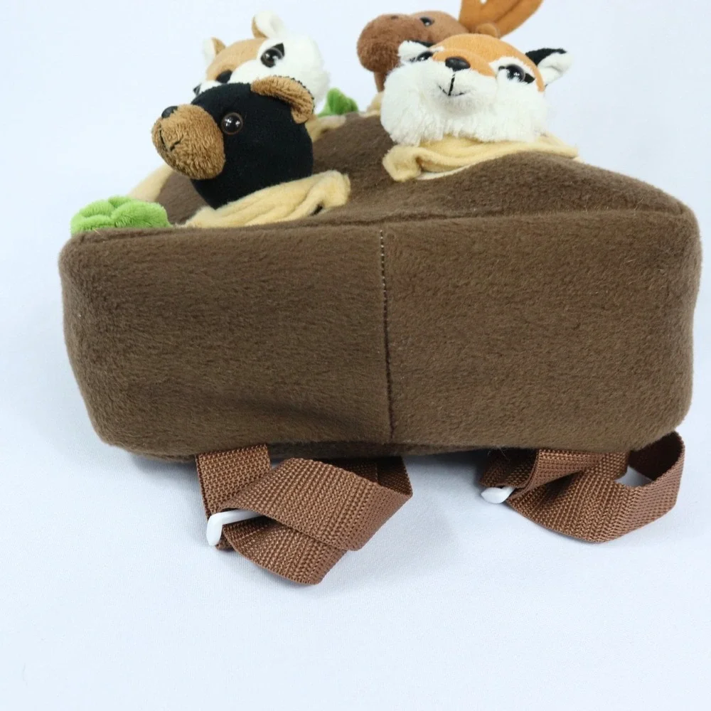 Unipak Forest Animal Plush Backpack 11